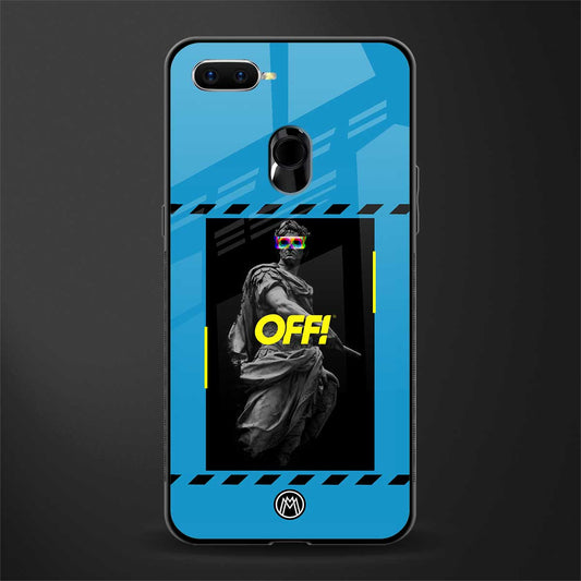 groovy caesar glass case for oppo a5s image