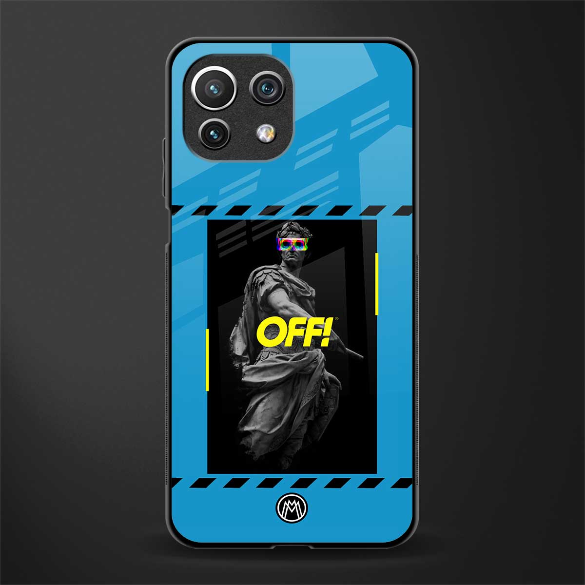 groovy caesar glass case for mi 11 lite image