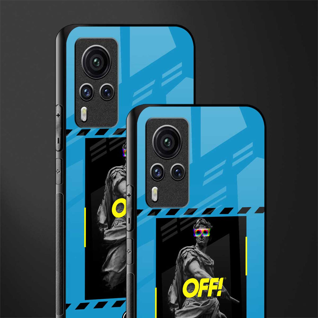 groovy caesar glass case for vivo x60 pro image-2