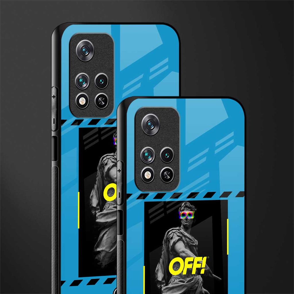 groovy caesar glass case for xiaomi 11i 5g image-2