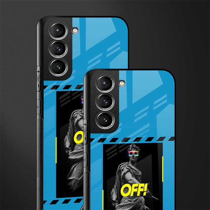 groovy caesar glass case for samsung galaxy s21 plus image-2