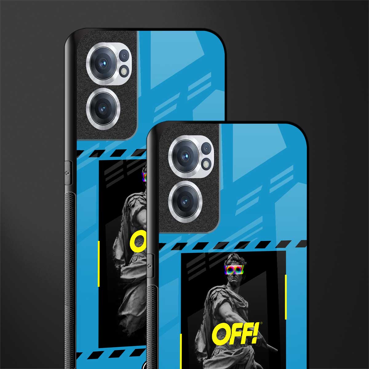 groovy caesar glass case for oneplus nord ce 2 5g image-2