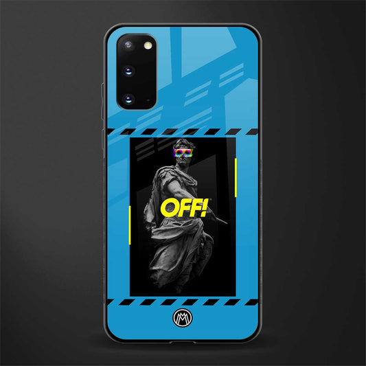 groovy caesar glass case for samsung galaxy s20 image