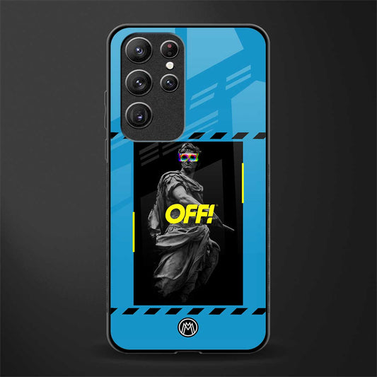 groovy caesar glass case for samsung galaxy s21 ultra image