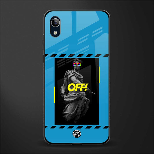 groovy caesar glass case for vivo y1s without fingerprint image