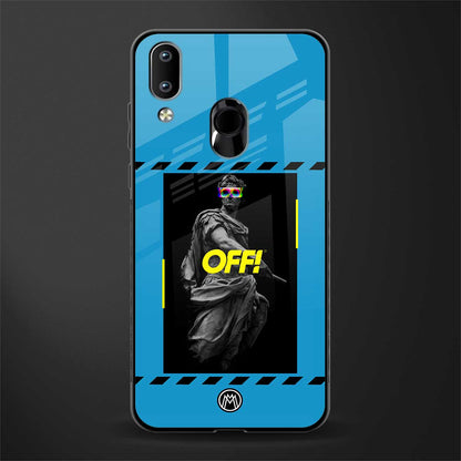 groovy caesar glass case for vivo y91 image