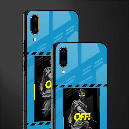 groovy caesar glass case for vivo v11 pro image-2