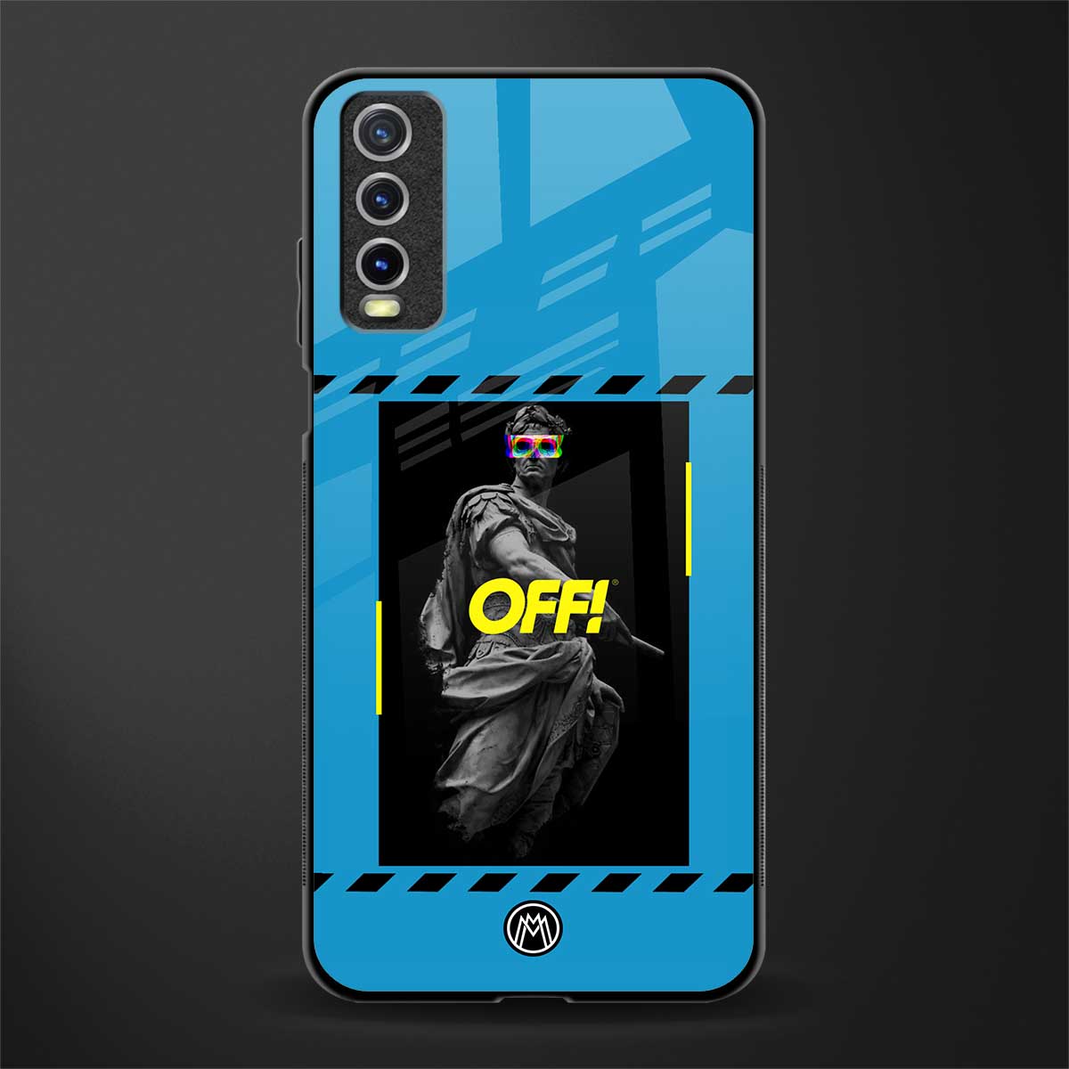 groovy caesar glass case for vivo y20svivo y20avivo y20g image