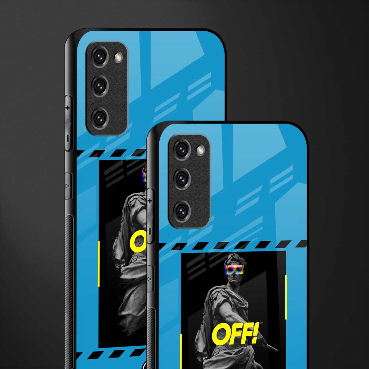 groovy caesar glass case for samsung galaxy s20 fe image-2