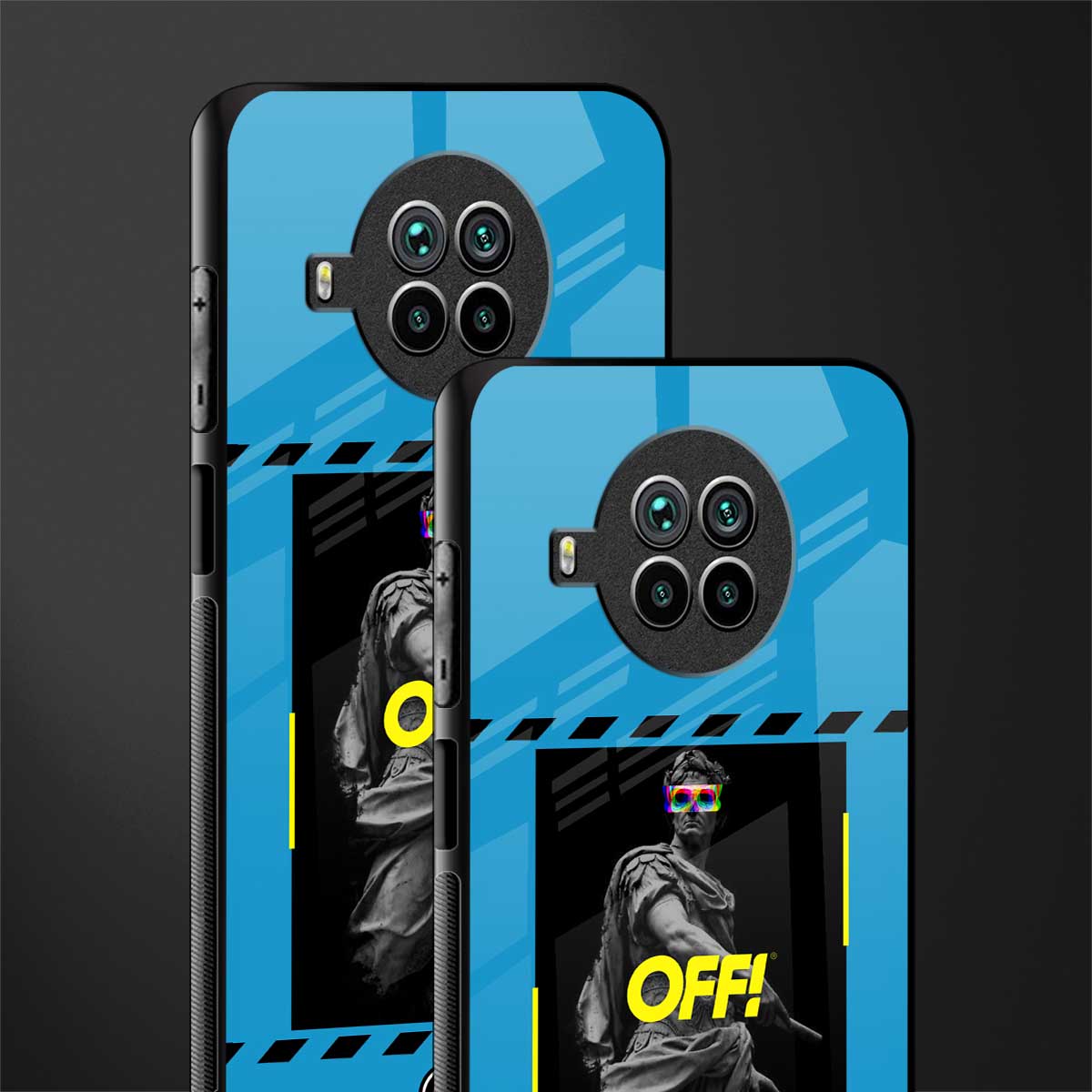 groovy caesar glass case for mi 10i image-2
