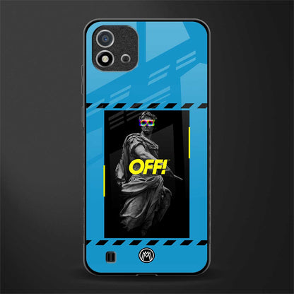 groovy caesar glass case for realme c20 image