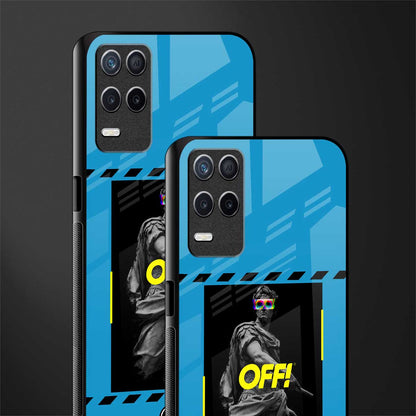 groovy caesar glass case for realme 8 5g image-2