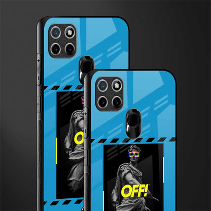 groovy caesar glass case for realme c21 image-2