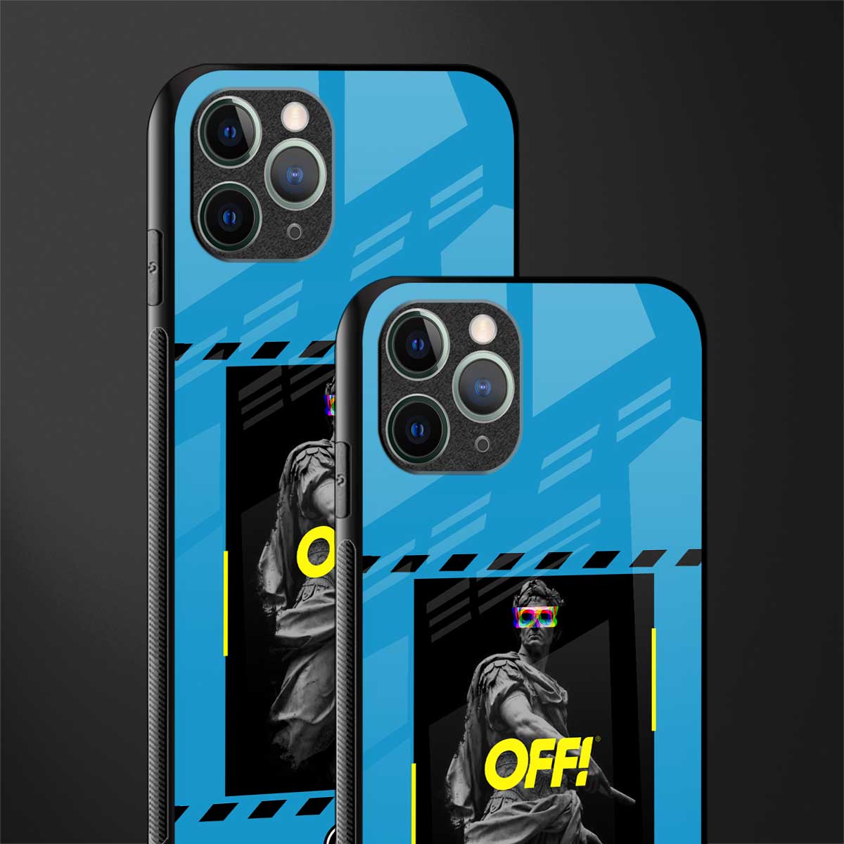 groovy caesar glass case for iphone 11 pro max image-2