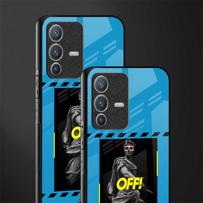 groovy caesar glass case for vivo v23 pro 5g image-2