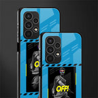 groovy caesar back phone cover | glass case for samsung galaxy a13 4g