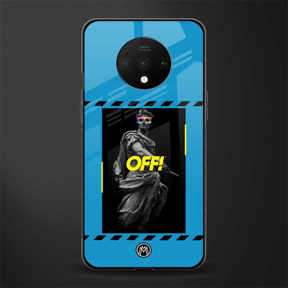 groovy caesar glass case for oneplus 7t image