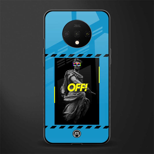 groovy caesar glass case for oneplus 7t image
