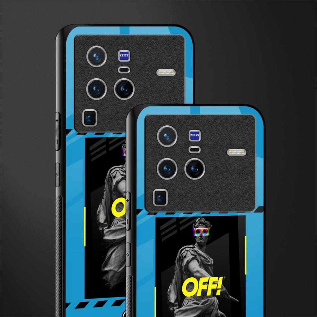groovy caesar glass case for vivo x80 pro 5g image-2