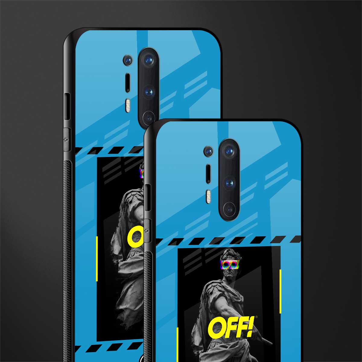 groovy caesar glass case for oneplus 8 pro image-2