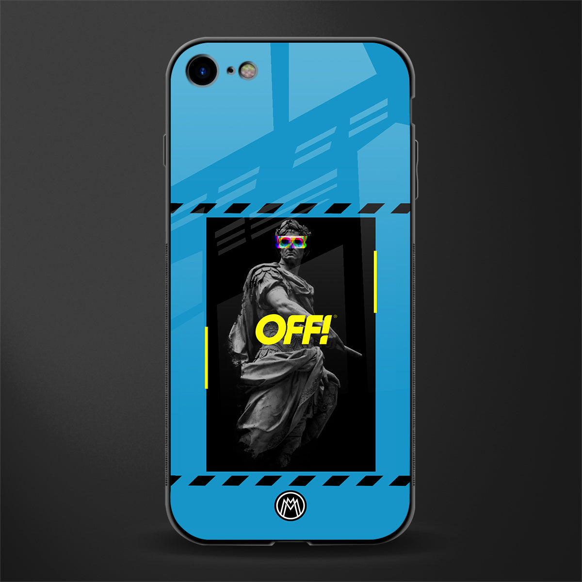 groovy caesar glass case for iphone se 2020 image