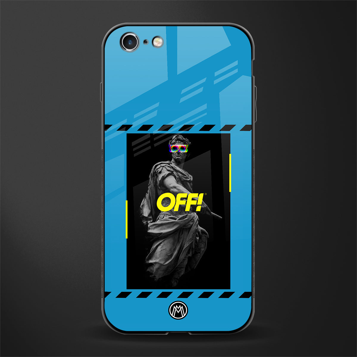 groovy caesar glass case for iphone 6s image