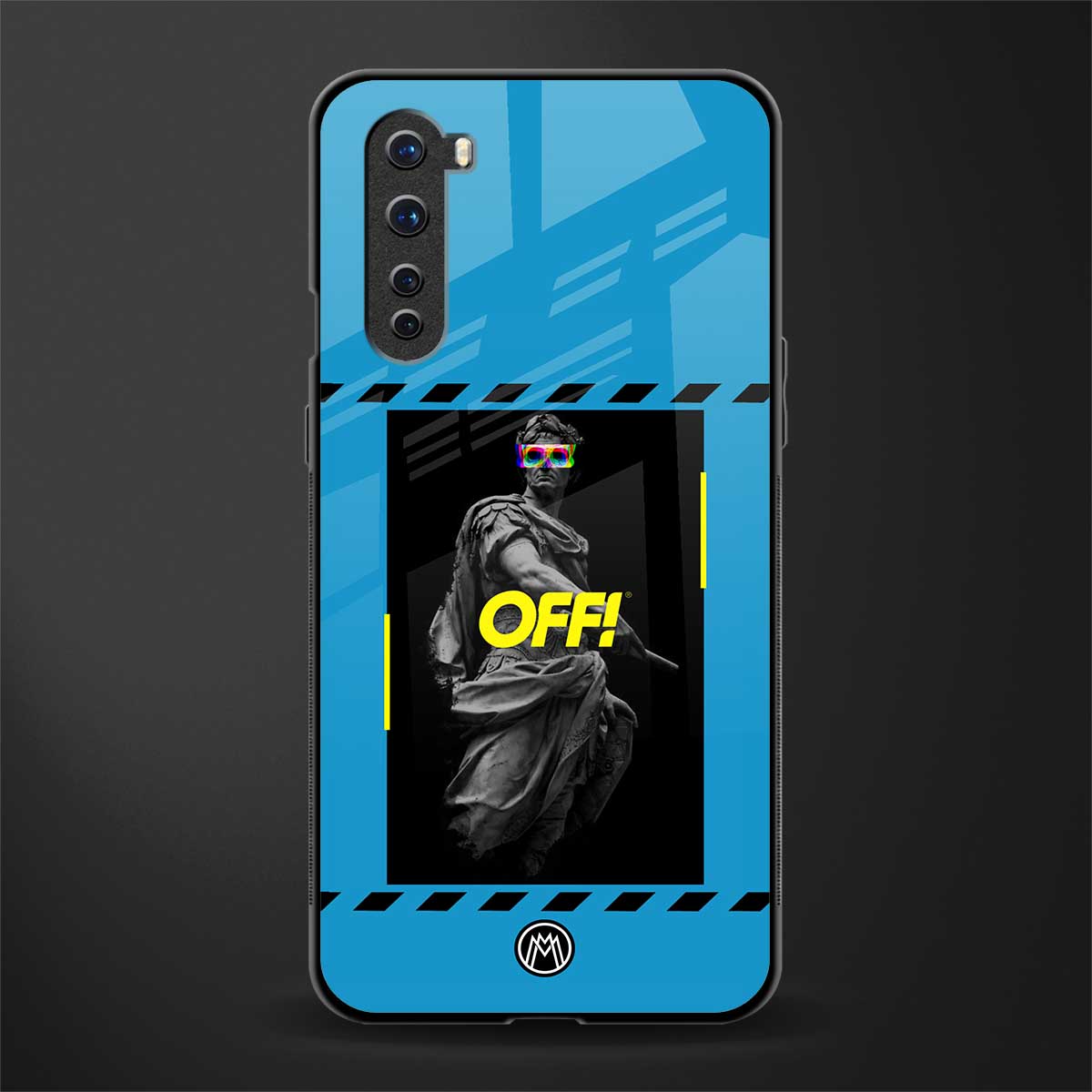 groovy caesar glass case for oneplus nord ac2001 image