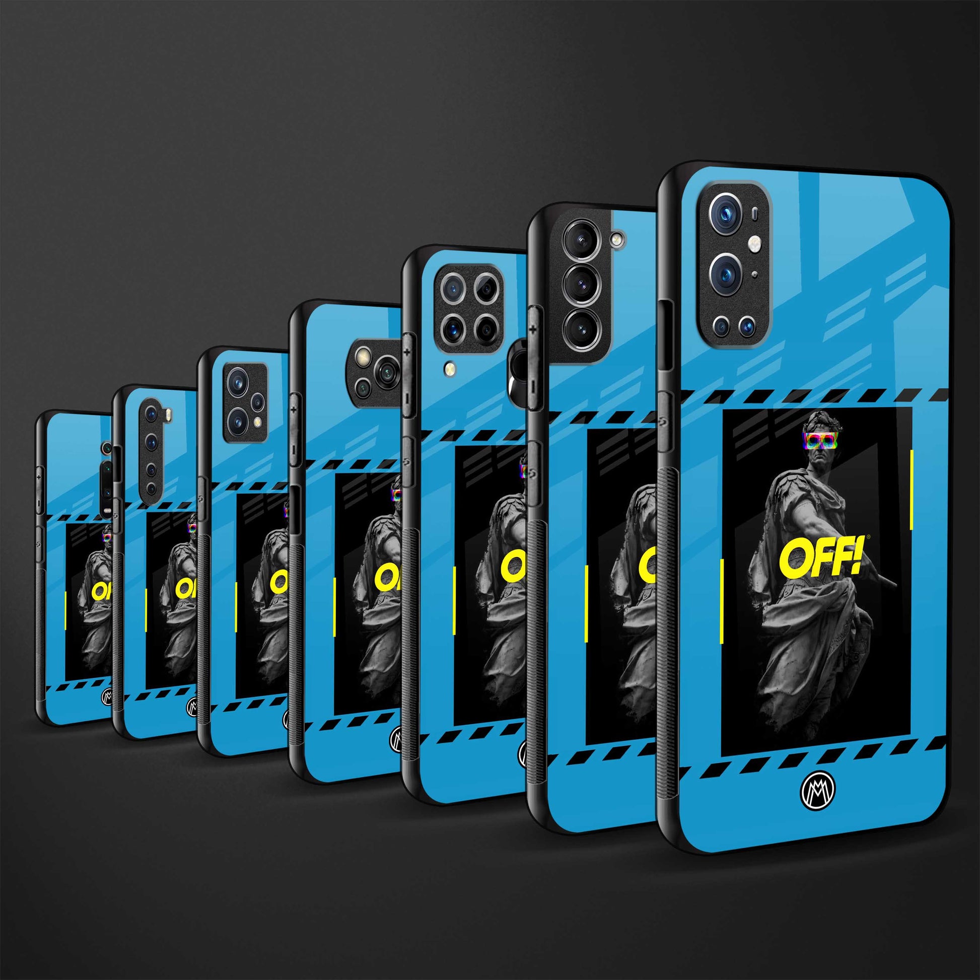 groovy caesar glass case for vivo v19 image-3