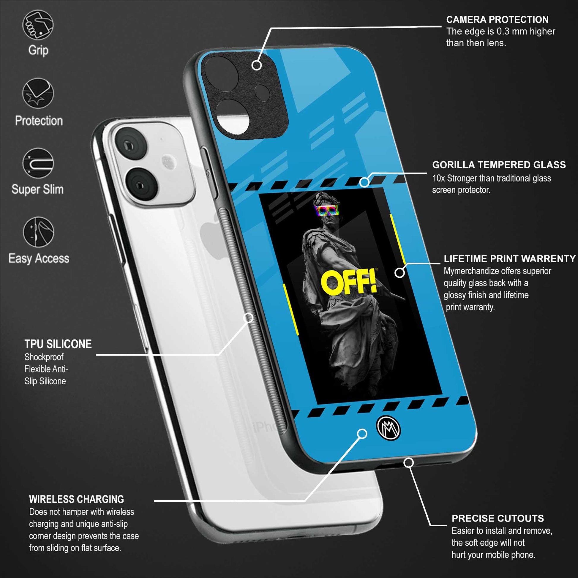 groovy caesar glass case for oneplus 10 pro 5g image-4