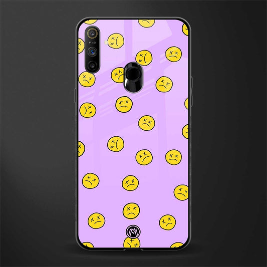 groovy emoticons glass case for realme narzo 10a image
