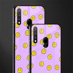 groovy emoticons glass case for vivo u20 image-2