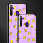 groovy emoticons glass case for realme 5 pro image-2