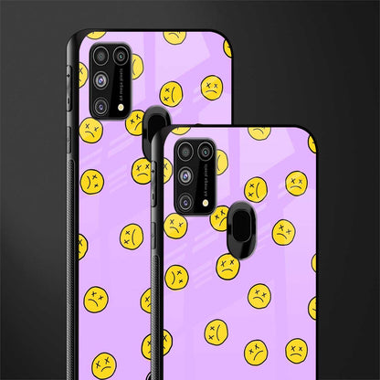 groovy emoticons glass case for samsung galaxy m31 prime edition image-2