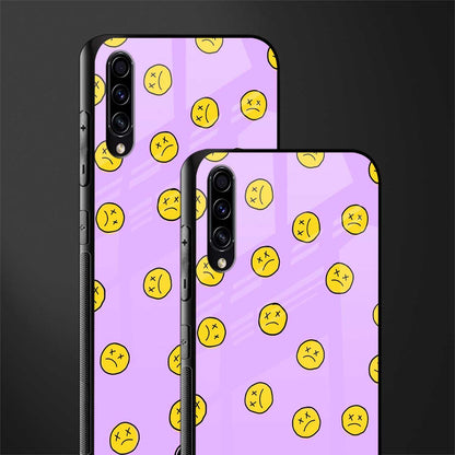 groovy emoticons glass case for samsung galaxy a50 image-2