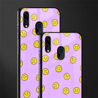 groovy emoticons glass case for samsung galaxy a20 image-2
