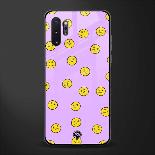 groovy emoticons glass case for samsung galaxy note 10 plus image