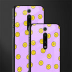 groovy emoticons glass case for redmi k20 pro image-2