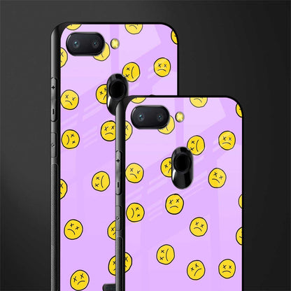 groovy emoticons glass case for redmi 6 image-2