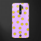 groovy emoticons glass case for oppo a5 2020 image