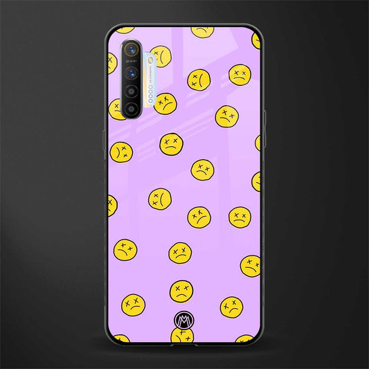 groovy emoticons glass case for realme xt image