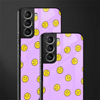 groovy emoticons glass case for samsung galaxy s21 fe 5g image-2