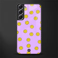 groovy emoticons glass case for samsung galaxy s21 fe 5g image