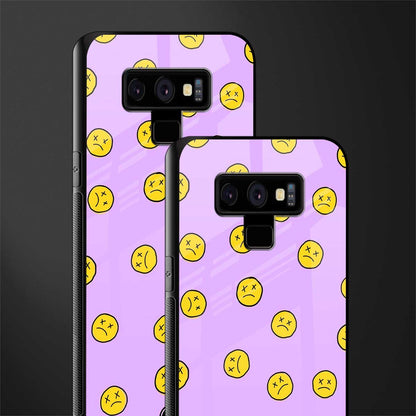 groovy emoticons glass case for samsung galaxy note 9 image-2