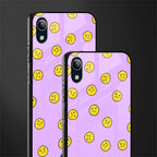 groovy emoticons glass case for vivo y91i image-2