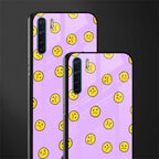 groovy emoticons glass case for oppo f15 image-2
