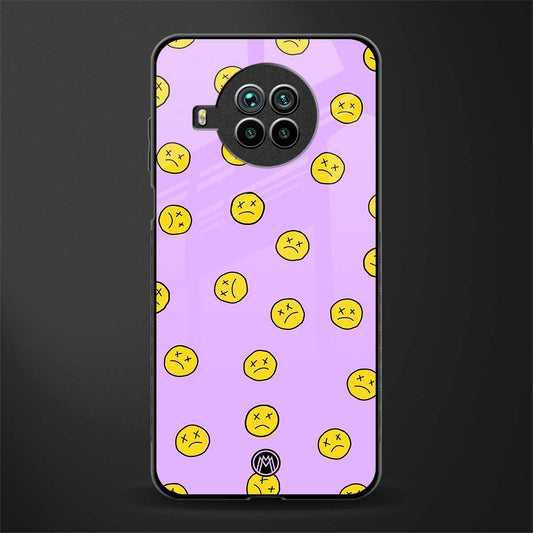 groovy emoticons glass case for mi 10i image