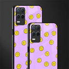 groovy emoticons glass case for realme narzo 30 5g image-2