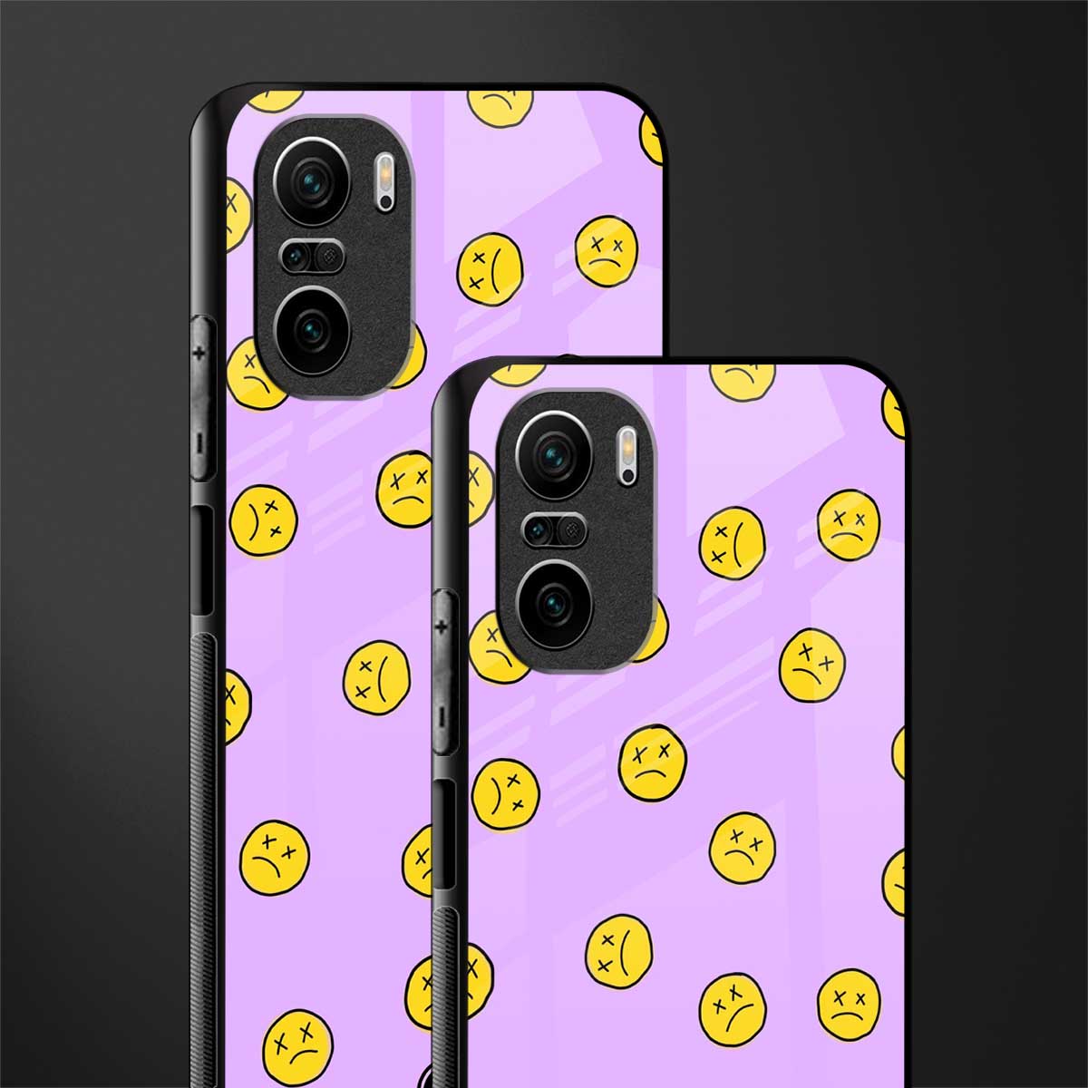 groovy emoticons glass case for mi 11x 5g image-2