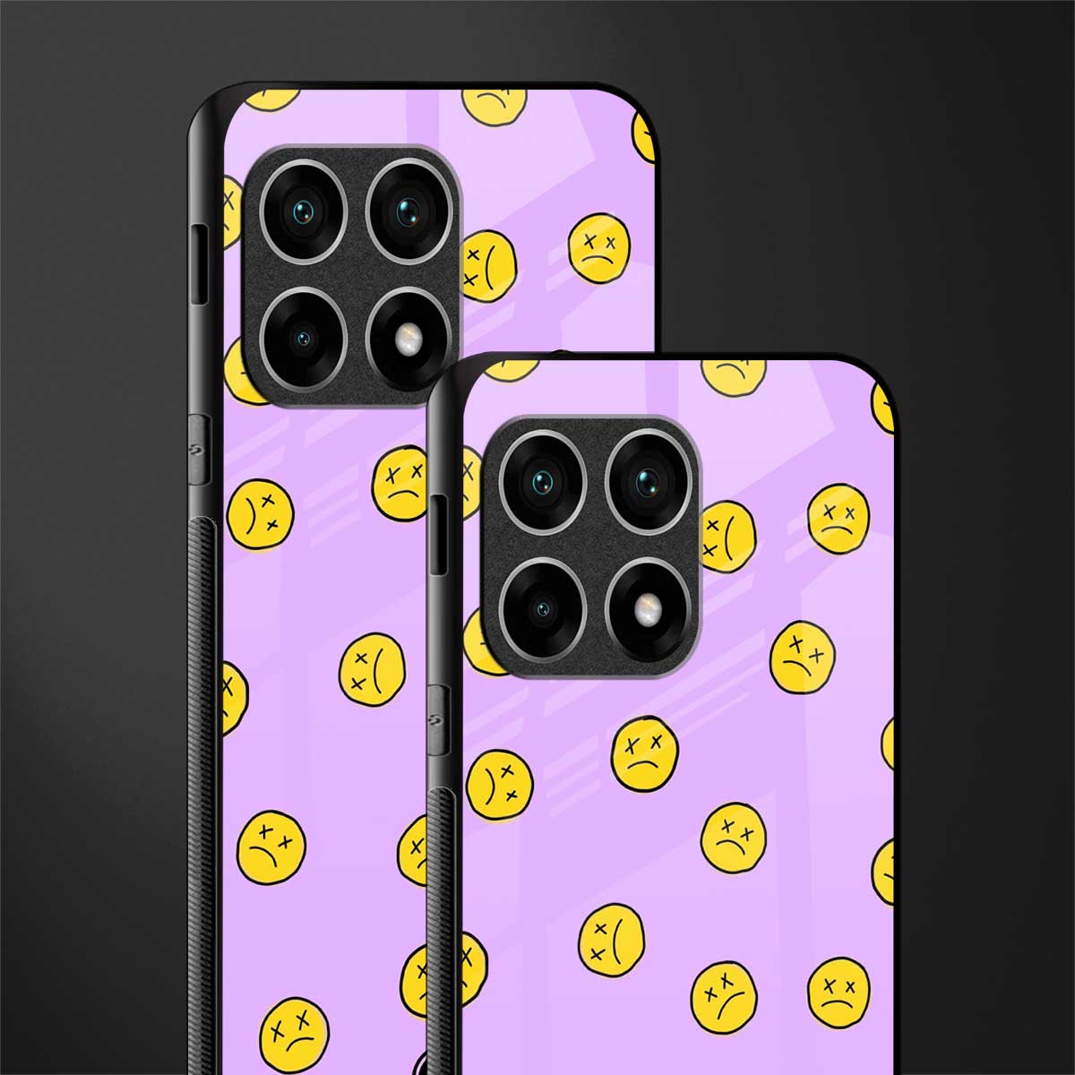 groovy emoticons glass case for oneplus 10 pro 5g image-2