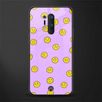 groovy emoticons glass case for oneplus 8 pro image
